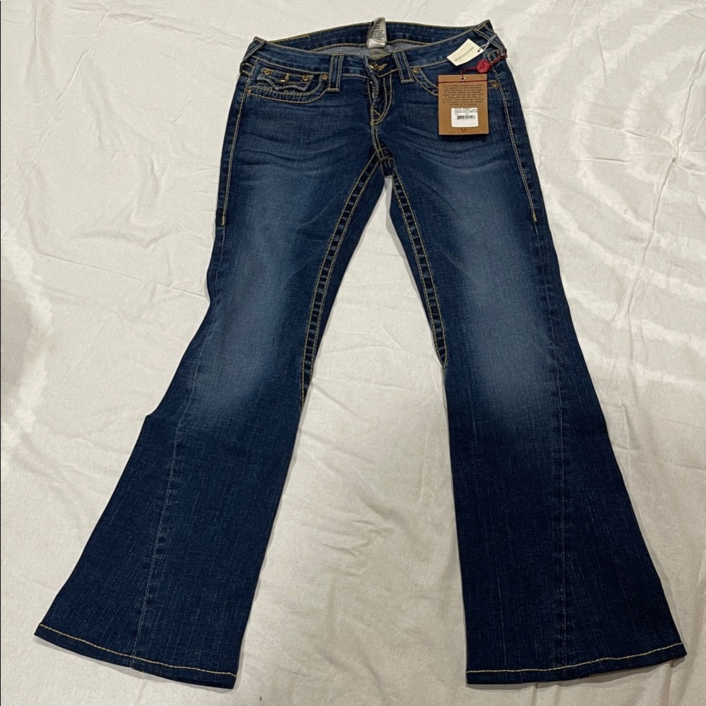True Religion Indigo Flare Jeans